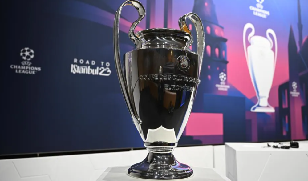 2022-23赛季欧冠16强抽签仪式在欧足联总部瑞士尼翁举行